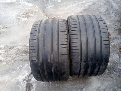 Лот: 13462575. Фото: 1. Жирная летняя пара Pirelli P-zero... Шины