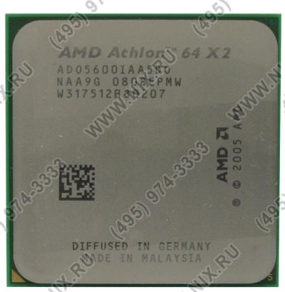 Лот: 10634924. Фото: 1. Процессор Am2 Athlon 5600+ ( 2... Процессоры