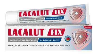 Лот: 23259537. Фото: 1. Лакалют ФИКС крем для фиксации... Лекарства
