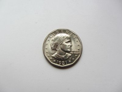 Лот: 10354595. Фото: 1. США 1 доллар 1981 г Энтони Сьюзен... Америка