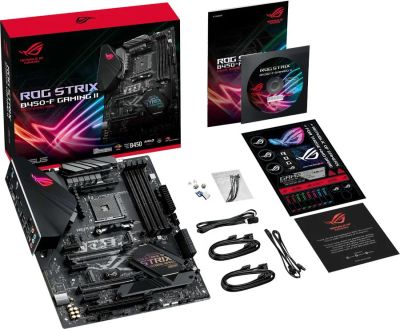 Лот: 18979208. Фото: 1. Asus ROG strix B450-F Gaming II... Материнские платы