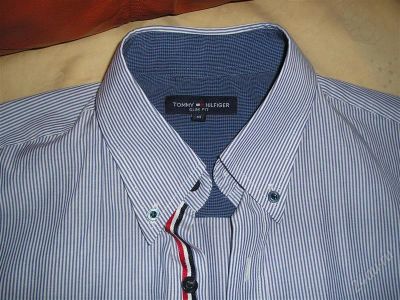 Лот: 2014563. Фото: 1. Сорочка на подростка Tommi Hilfiger... Рубашки, блузки, водолазки