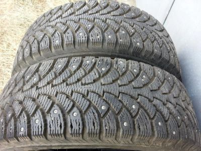 Лот: 4660537. Фото: 1. R15 195\65 Nokian Nordman 4 2шт... Шины