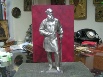 Лот: 4823901. Фото: 1. скульптура Толстой. Скульптуры