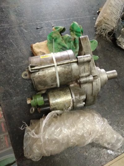 Лот: 15430163. Фото: 1. Стартер Honda HrV D16a cvt. Двигатель и элементы двигателя