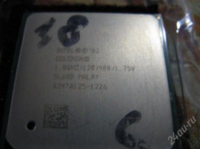 Лот: 537696. Фото: 1. intel celeron 1.8/128/400/1.75... Процессоры