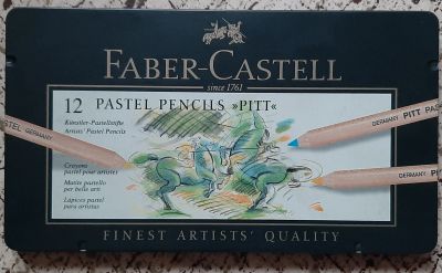 Лот: 25522201. Фото: 1. карандаши пастельные Faber-Castell... Краски, карандаши, мелки