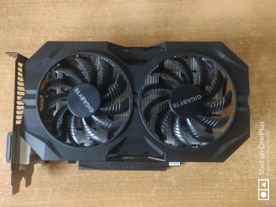 Лот: 15026015. Фото: 1. Видеокарта GigaByte GeForce GTX... Видеокарты