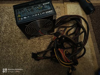 Лот: 24559484. Фото: 1. Блок питания zalman (нерабочий... Корпуса, блоки питания