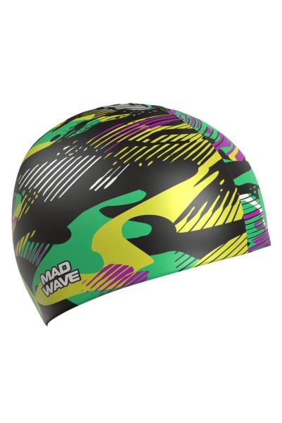Лот: 25046885. Фото: 1. Силиконовая шапочка Mad Wave Vague... Плавание