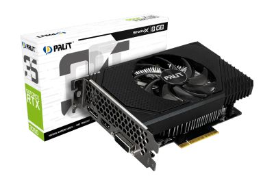 Лот: 20311683. Фото: 1. 8Gb Palit RTX 3050 StormX Новая. Видеокарты