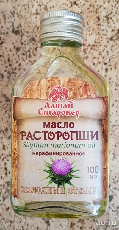 Лот: 13477270. Фото: 1. Расторопши масло холодный отжим... Масло, маргарин
