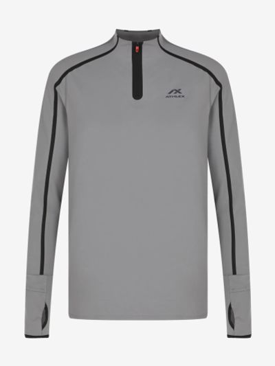 Лот: 25578378. Фото: 1. Толстовка мужская Athlex, Серый. Легкие куртки, толстовки