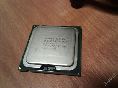 Лот: 2176685. Фото: 1. Процессор Intel Core 2 Quad Q9500... Процессоры