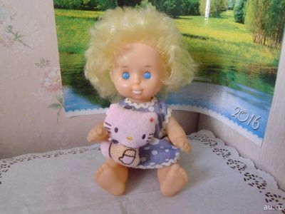 Лот: 9030732. Фото: 1. куколка красноярская с котенком... Куклы и аксессуары