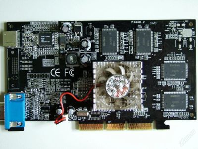 Лот: 72693. Фото: 1. NVIDIA MX440 SE 64Mb (tv-out). Видеокарты