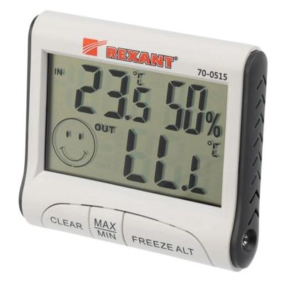 Лот: 24534004. Фото: 1. Метеостанция Rexant 70-0515. Часы настенные, настольные