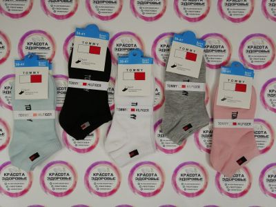 Лот: 16733817. Фото: 1. Носки женские Tommy Hilfiger короткие... Носки