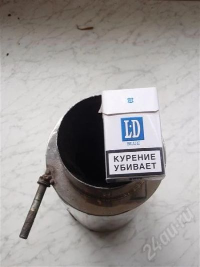 Лот: 536736. Фото: 1. прямоточный глушитеь. Выхлопная система