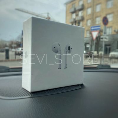 Лот: 18878357. Фото: 1. AirPods 2 копия. Наушники, гарнитуры