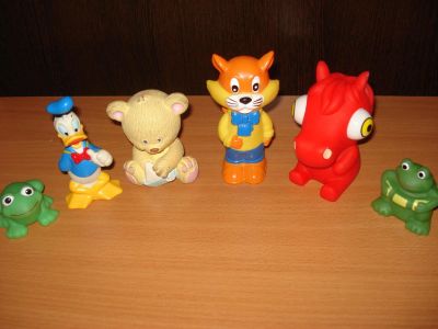 Лот: 10383628. Фото: 1. резиновые игрушки 7. Развивающие