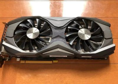 Лот: 16166126. Фото: 1. Видеокарта 1080 ti Zotac. Видеокарты