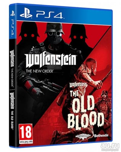 Лот: 15402245. Фото: 1. Wolfenstein: The Old Blood + Wolfenstein... Игры для консолей