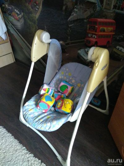 Лот: 13697423. Фото: 1. Электрокачеля Graco. Ходунки, прыгунки, качели