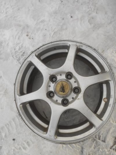 Лот: 24769828. Фото: 1. Один литой диск 5/114/15. Диски