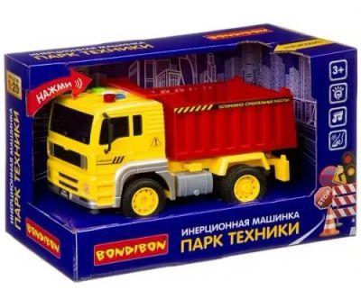 Лот: 20266756. Фото: 1. Самосвал машинка инерционная свет... Машины и техника