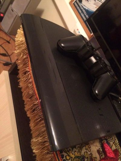 Лот: 7131844. Фото: 1. Play station 3 super slim + 19... Игровые приставки, консоли