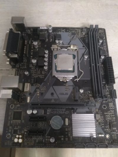 Лот: 24615833. Фото: 1. Материнска плата asus h310. Материнские платы