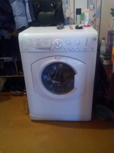 Лот: 7013814. Фото: 1. Стиральная машина Hotpoint Ariston. Стиральные машины
