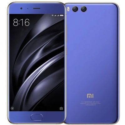 Лот: 11397553. Фото: 1. Смартфон Xiaomi Mi6 128Gb Blue... Смартфоны