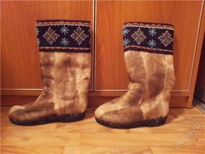 Лот: 1522556. Фото: 1. Унты северные настоящие!. Угги, унты, валенки