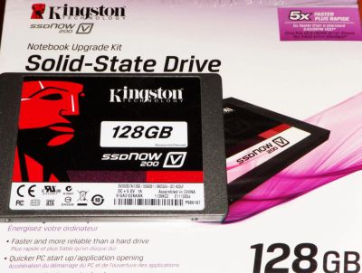 Лот: 4977329. Фото: 1. SSD 128Gb Kingston SV200S37A/128G... Жёсткие диски (HDD)