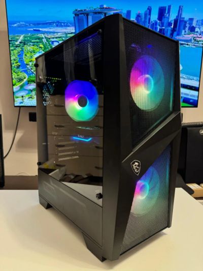 Лот: 24970225. Фото: 1. Мощный новый игровой пк Nvidia... Компьютеры в сборе