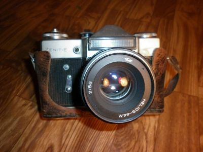 Лот: 3569295. Фото: 1. Раритетный Фотоаппарат ЗЕНИТ E... Плёночные зеркальные