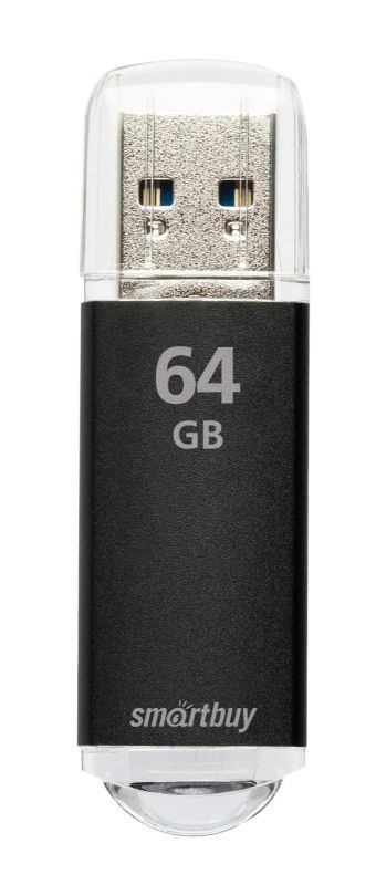 Лот: 17697557. Фото: 1. Флешка USB 2.0 64GB Smartbuy V-Cut... USB-флеш карты