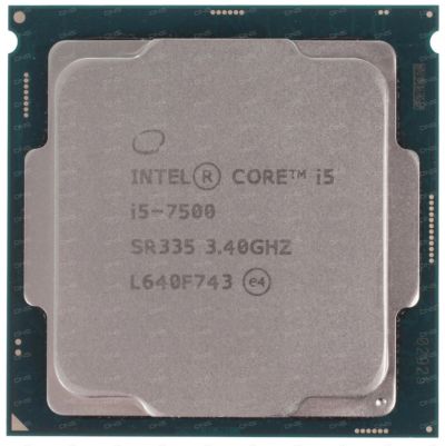 Лот: 16880220. Фото: 1. Intel core i5-7500+asrock B250M-HDV... Процессоры