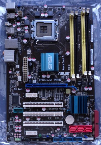 Лот: 6396643. Фото: 1. ASUS P5QLD PRO. Материнские платы