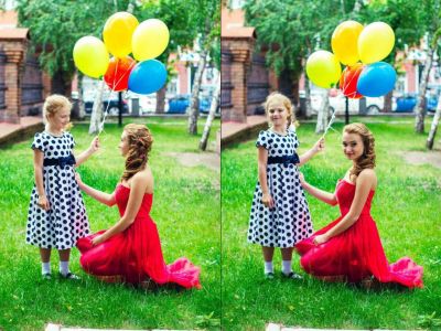 Лот: 8699172. Фото: 1. платье детское в горошек. Платья