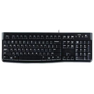 Лот: 24949011. Фото: 1. Клавиатура USB Logitech K120... Клавиатуры и мыши