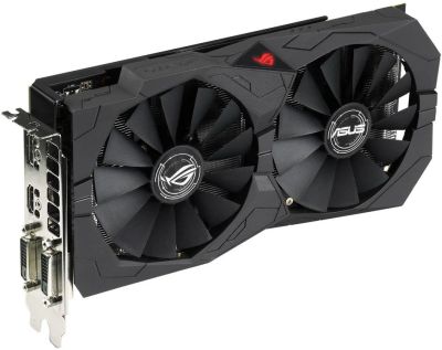 Лот: 17781859. Фото: 1. Видеокарта ASUS ROG STRIX RX 470... Видеокарты