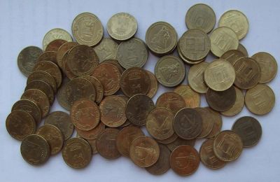 Лот: 5411623. Фото: 1. 80 десяток гальваника. Россия после 1991 года