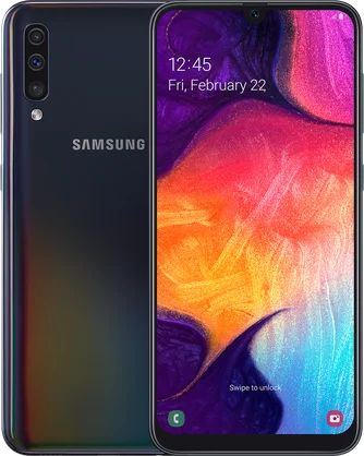 Лот: 15336512. Фото: 1. Samsung Galaxy A50 4/64GB Black. Смартфоны