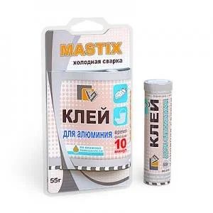 Лот: 16358090. Фото: 1. Клей для алюминия Mastix 55 гр... Клеи, герметики, пена монтажная, клейкие ленты