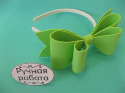 Лот: 8183202. Фото: 1. украшение для прически Салатовый... Бижутерия ручной работы
