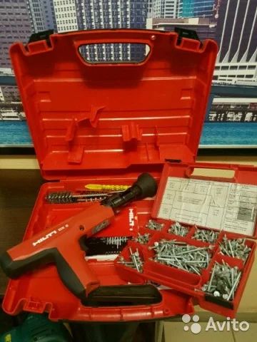 Лот: 11157381. Фото: 1. Монтажный пистолет HILTI DX 2. Крепёж