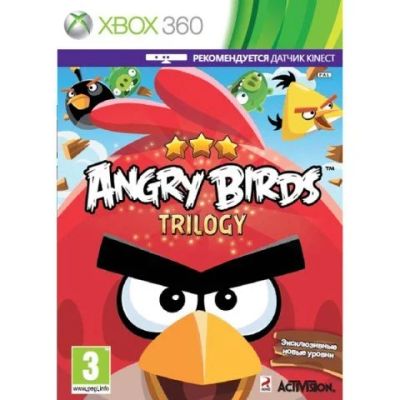 Лот: 9892278. Фото: 1. Angry Birds Trilogy Xbox 360 Эенгри... Игры для консолей